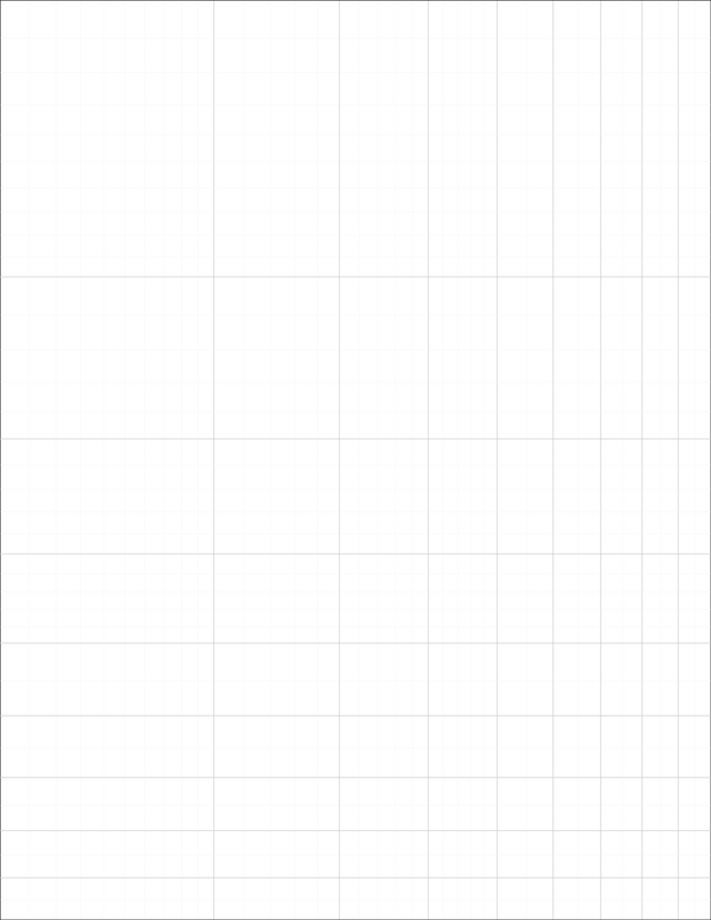 Logarithmic Graph Paper (1x1 cycles) - Gray