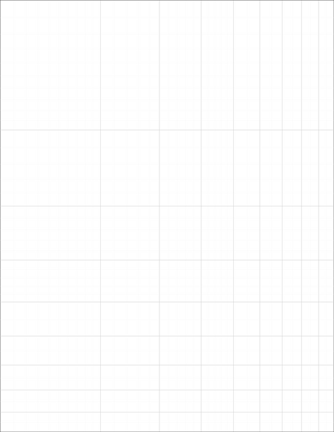 Logarithmic Graph Paper (1x1 cycles) - Gray