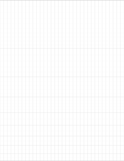 Semi-log Graph Paper (1x1 cycles) - Gray