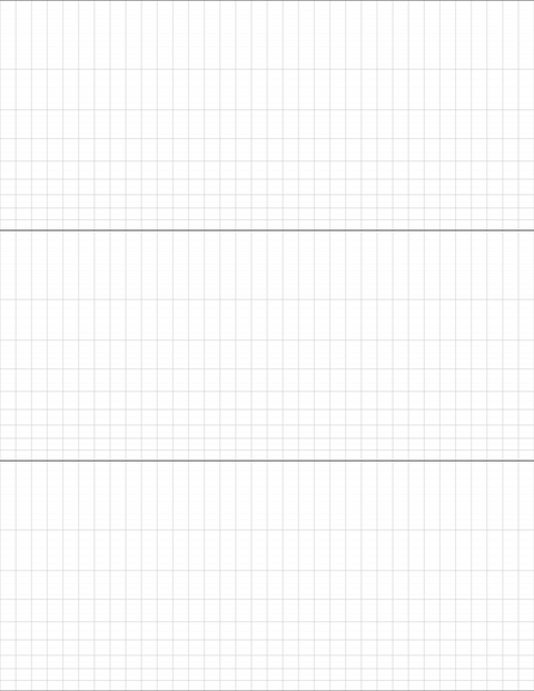 Semi-log Graph Paper (1x3 cycles) - Gray